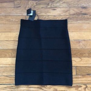 Black BCBG Maxazria skirt.